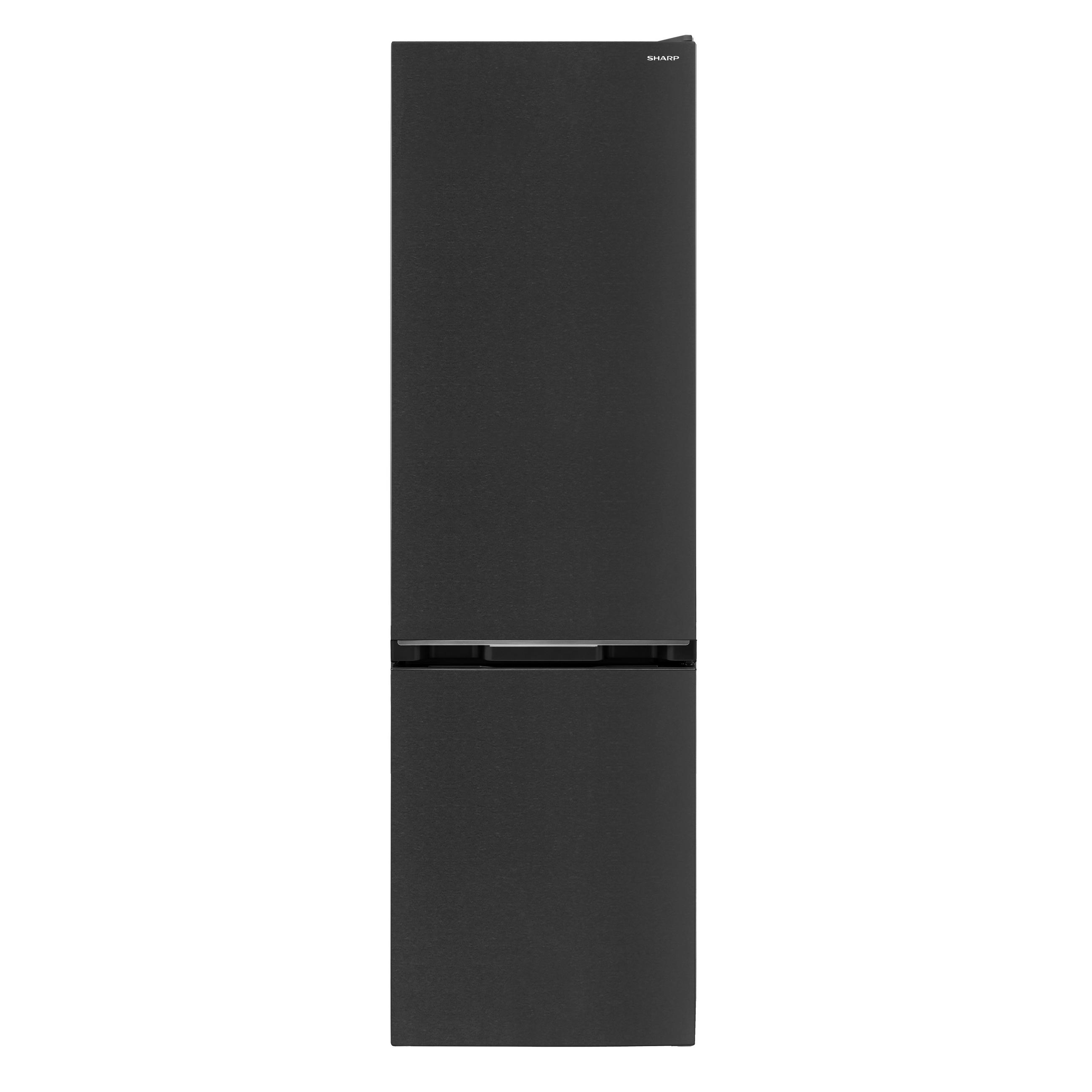 KÜHL-GEFRIER-KOMBINATION 54/180/59,5 cm SJ-FBB05DTXKD-EU  - Edelstahlfarben, Trend, Metall (54/180/59,5cm) - Sharp