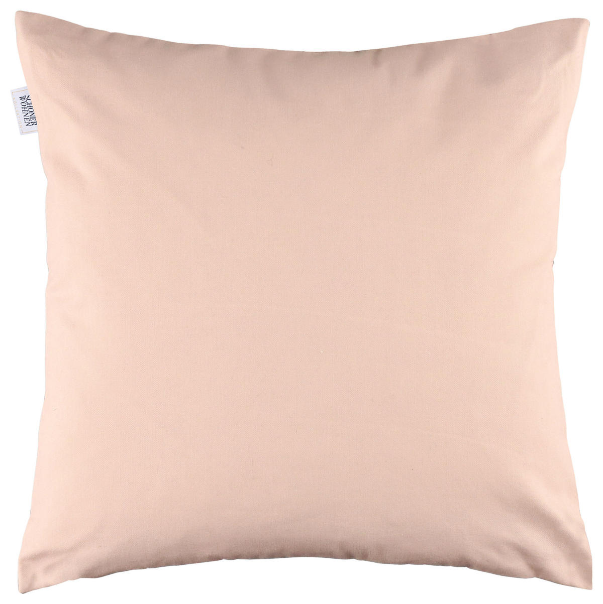 KISSENHÜLLE SW-Plant rot 45/45 cm  - Rotbraun/Creme, Design, Kunststoff/Textil (45/45cm) - Schöner Wohnen
