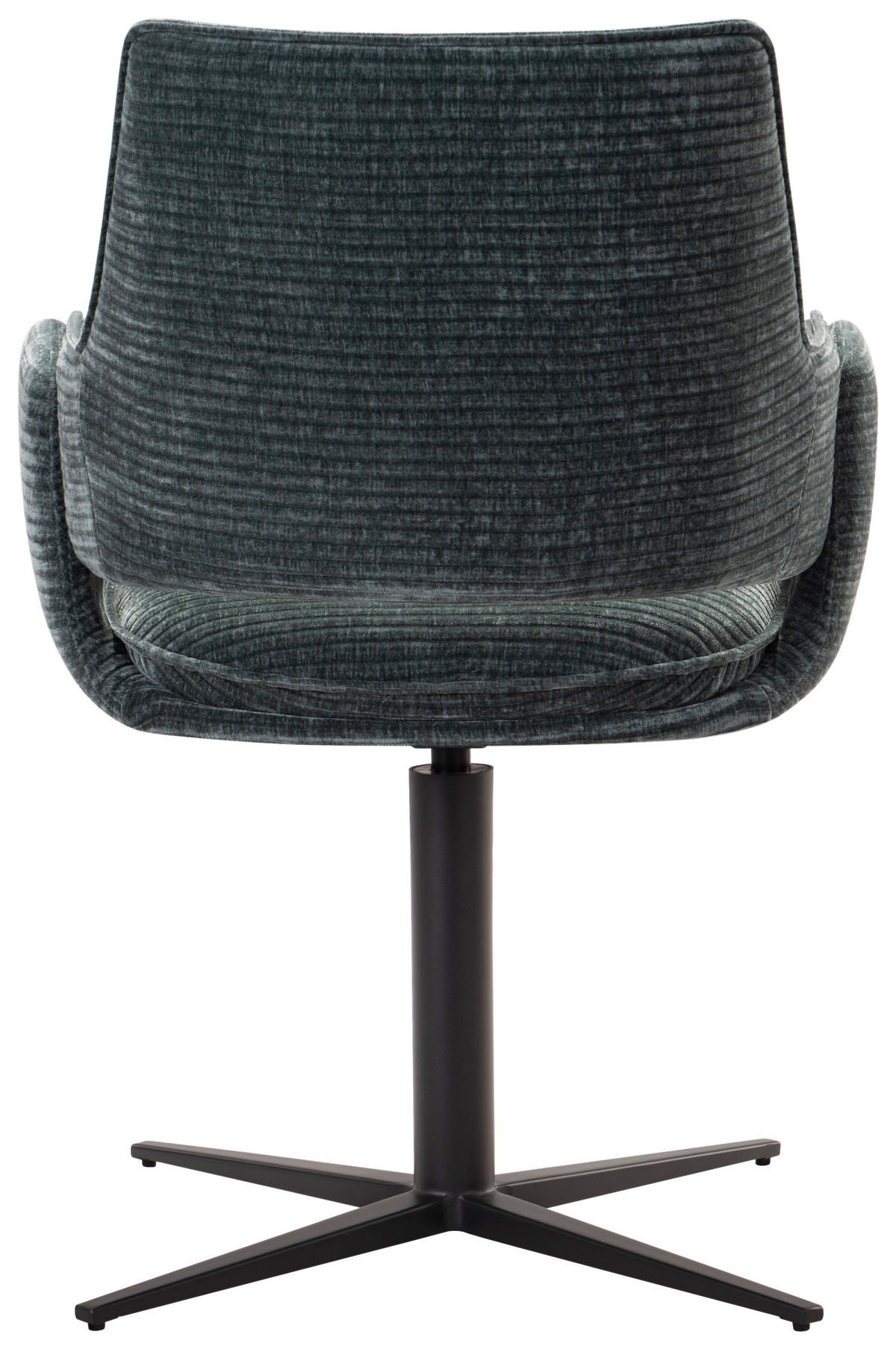 NASLANJAČ, kovina, tekstil modra  - modra/črna, Design, kovina/tekstil (60/84/59cm) - Emilio Belluti