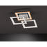 LED-DECKENLEUCHTE - Silberfarben/Bronzefarben, Design, Kunststoff/Metall (50/17/50cm) LED-DECKENLEUCHTE - Silberfarben/Bronzefarben, Design, Kunststoff/Metall (50/17/50cm)