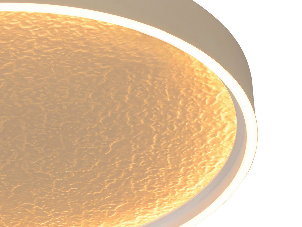 LED-DECKENLEUCHTE 60/6,5 cm   - Sandfarben, Basics, Kunststoff/Metall (60/6,5cm)