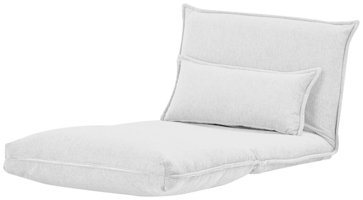 SCHLAFSESSEL in Webstoff Creme  - Creme, MODERN, Textil (85,5/59/67cm) - MID.YOU