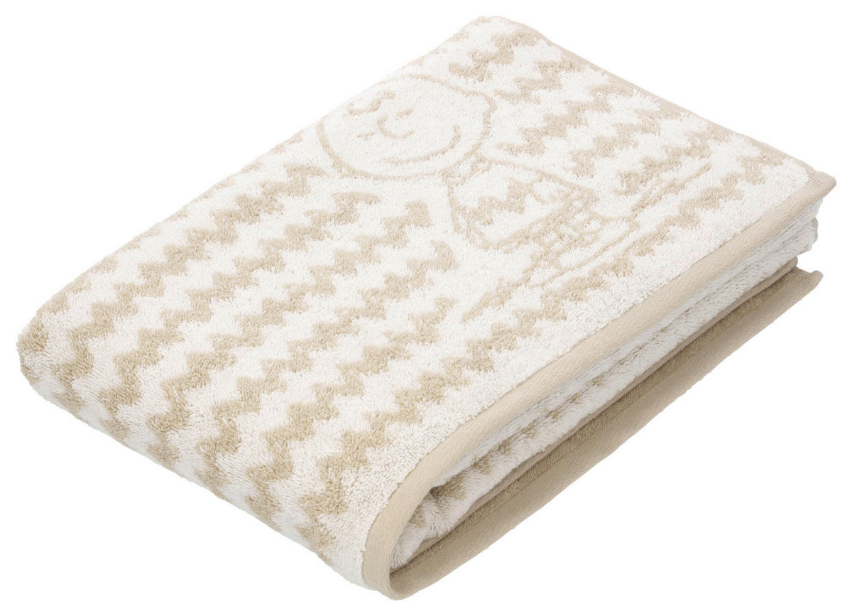 DUSCHTUCH Charlie Brown 67/140 cm  - Beige, Basics, Textil (67/140cm) - Vossen