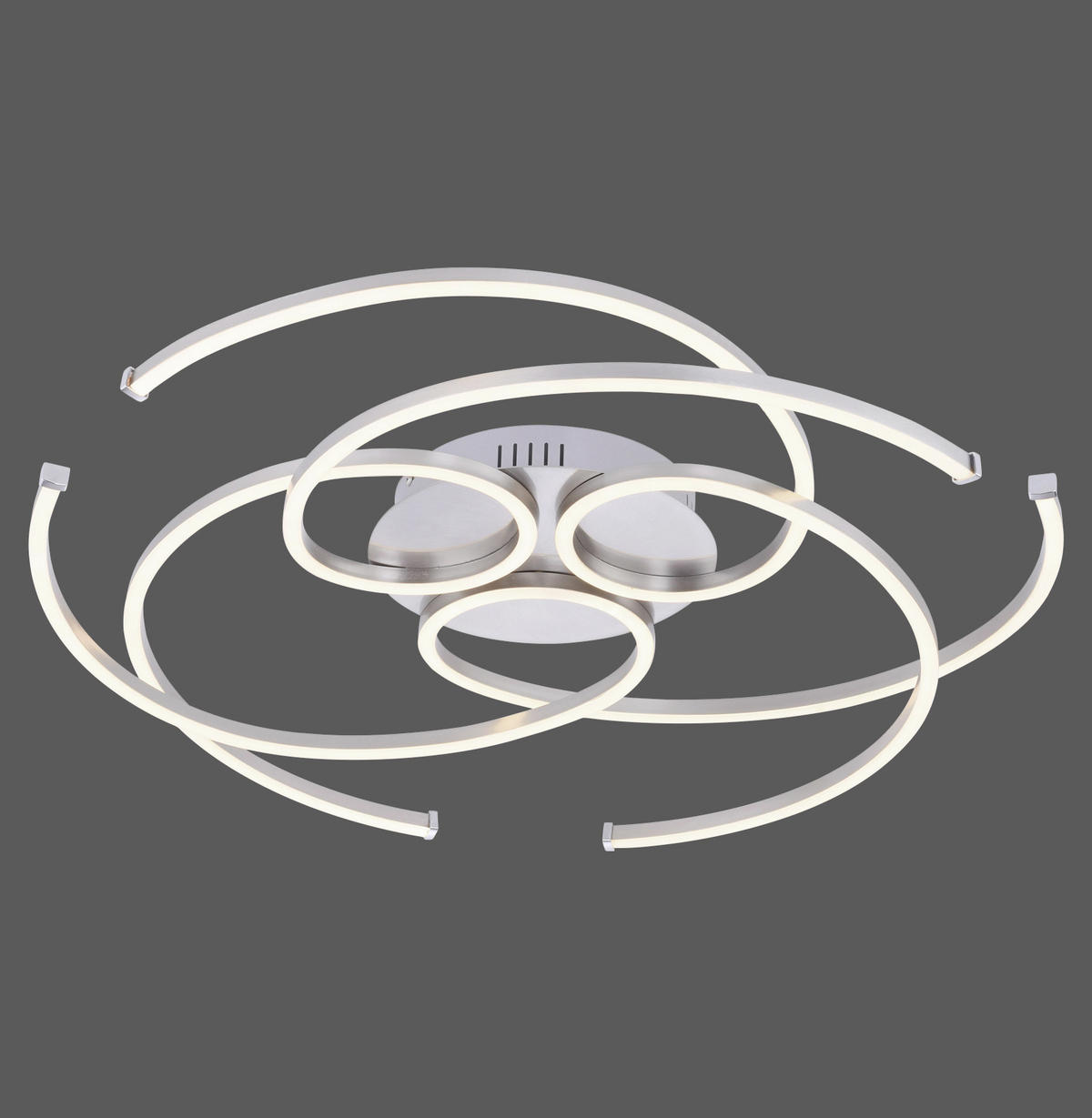 TAKLAMPA 37 W 70/63/10 cm  - silver, Design, metall (70/63/10cm)