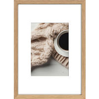 BILDERRAHMEN - Eichefarben, Basics, Glas/Holzwerkstoff (21/29,7cm)