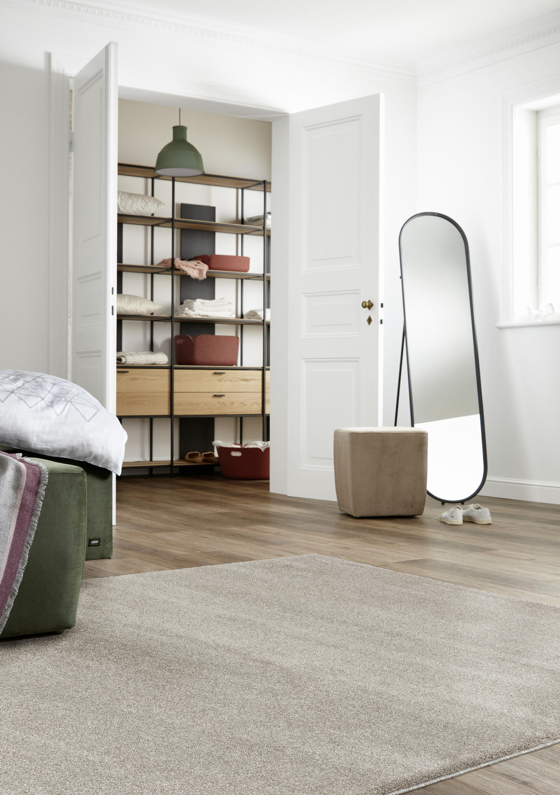 HOCHFLORTEPPICH 133/190 cm Pure  - Beige, Konventionell, Textil (133/190cm) - Schöner Wohnen