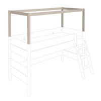 BALDACHIN - Beige, Basics, Holzwerkstoff (210,4/97,6/71cm) - Paidi