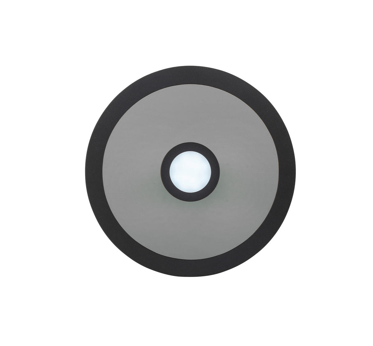 LED-STRAHLER 17/10 cm   - Schwarz, LIFESTYLE, Kunststoff/Metall (17/10cm) - Novel