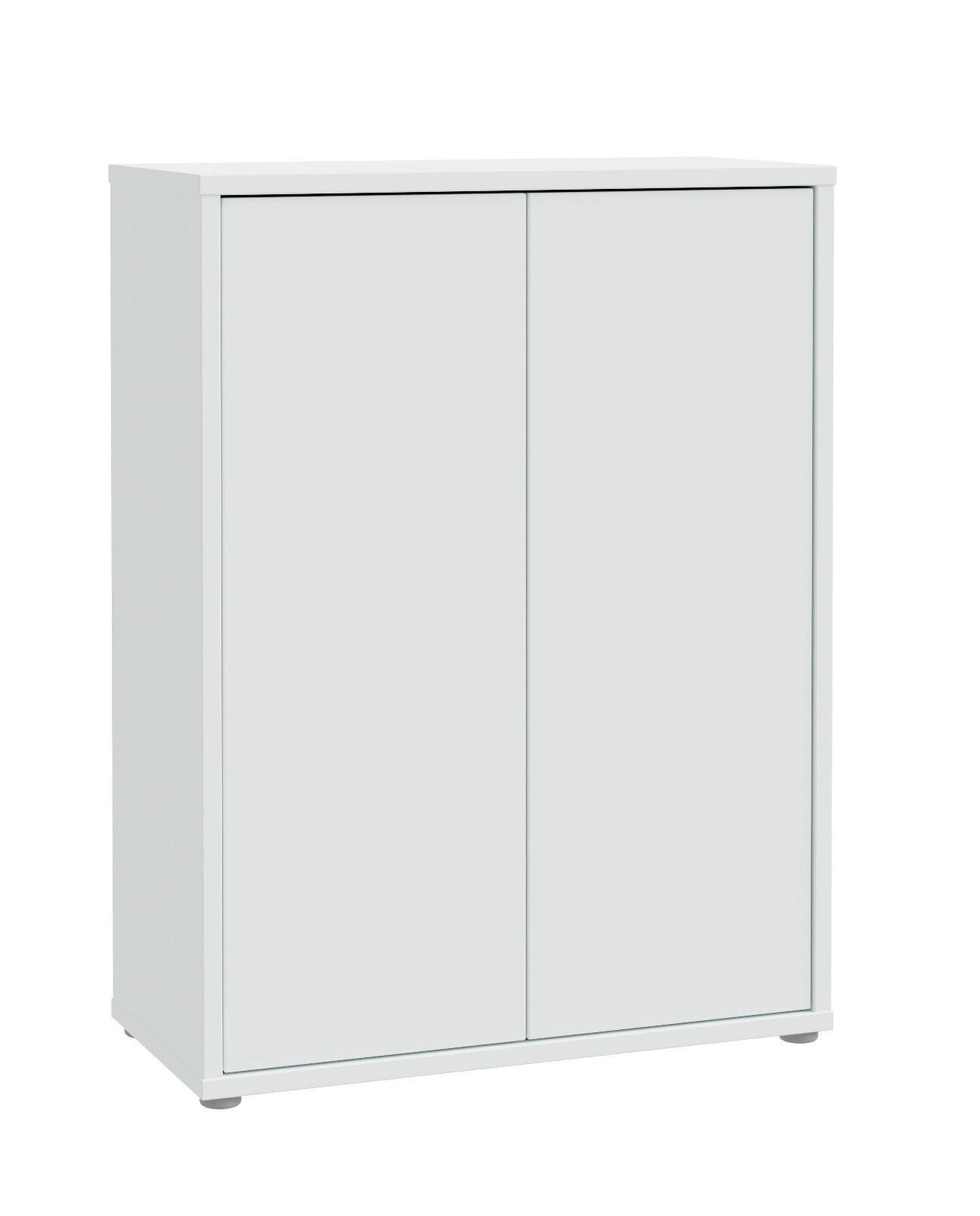 SCHUHSCHRANK Hellgrau  - Hellgrau/Grau, MODERN, Holzwerkstoff/Kunststoff (75/100/35cm) - Xora