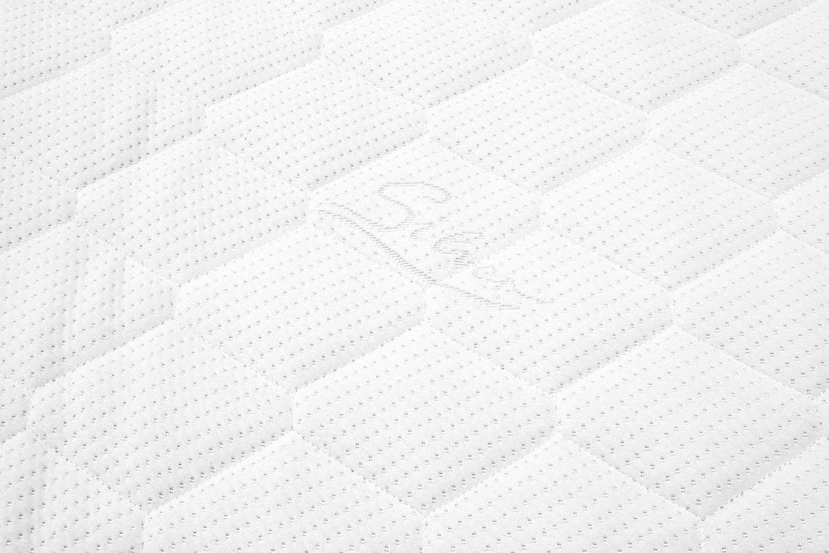 VZMETNICA BOXSPRING NOIR H3 140/200 cm  - črna/bela, Basics, tekstil (140/200cm) - Livetastic