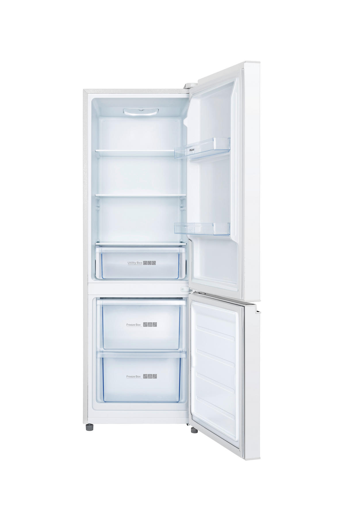 KÜHL-GEFRIER-KOMBINATION 49.8/145.5/51.5 cm  - Weiß, Basics, Metall (49.8/145.5/51.5cm) - PKM