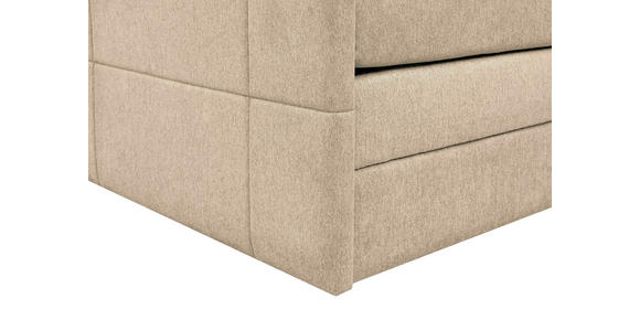 BOXSPRINGBETT 180/200 cm  in Beige  - Beige, KONVENTIONELL, Textil (180/200cm) - Carryhome