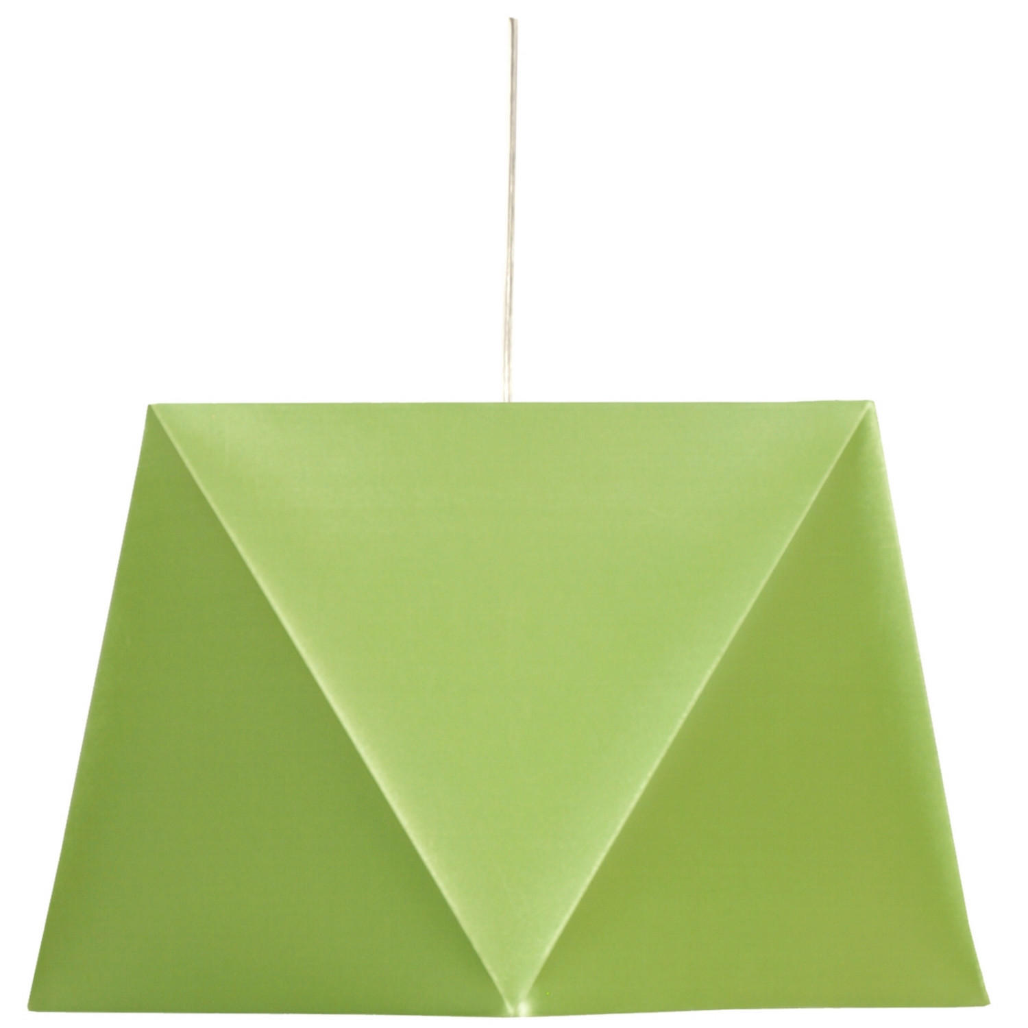XXXLutz Hängeleuchte Hexagen Grün 42x110x42 cm