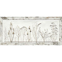 ÖLGEMÄLDE Pflanzen 120/55 cm  - Goldfarben/Naturfarben, Trend, Holzwerkstoff/Kunststoff (120/55cm) - Monee