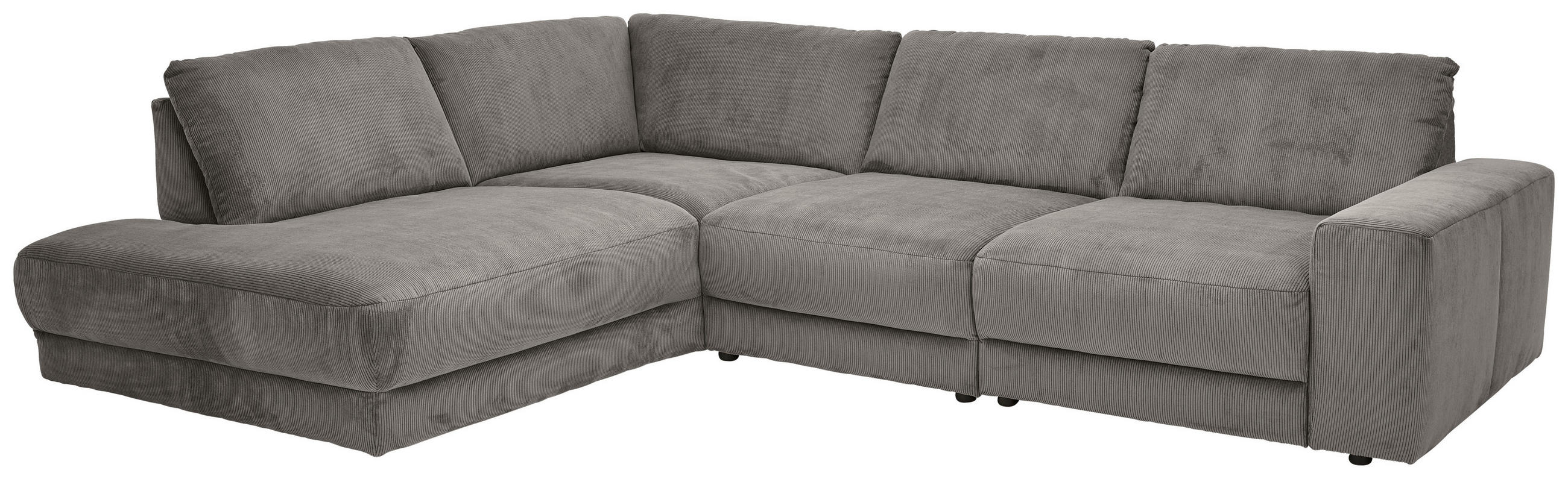 Thumbnail - Niels Andersson Ecksofa Niels Andersson, Grau, Textil, 3-4-Sitzer, Ottomane links, L-Form, 316x242 cm, Goldenes M, Typen...