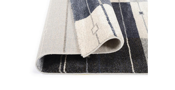 LÄUFER 80/200 cm Palazzo Alto Blau, Grau  - Blau/Grau, Design, Textil (80/200cm) - Novel