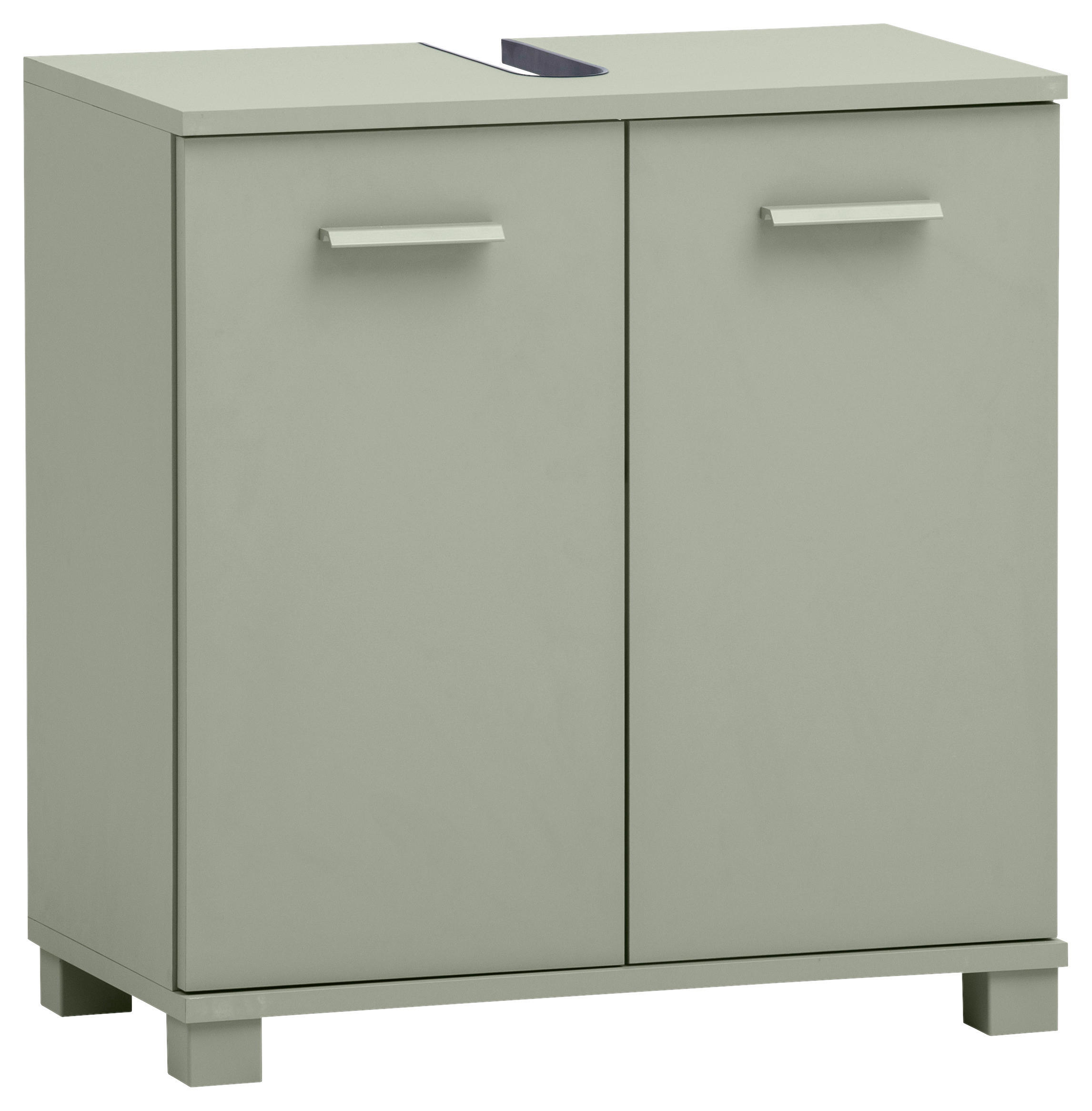 WASCHBECKENUNTERSCHRANK 59,8/62,4/32,6 cm  - Grün, MODERN, Holzwerkstoff/Kunststoff (59,8/62,4/32,6cm) - MID.YOU