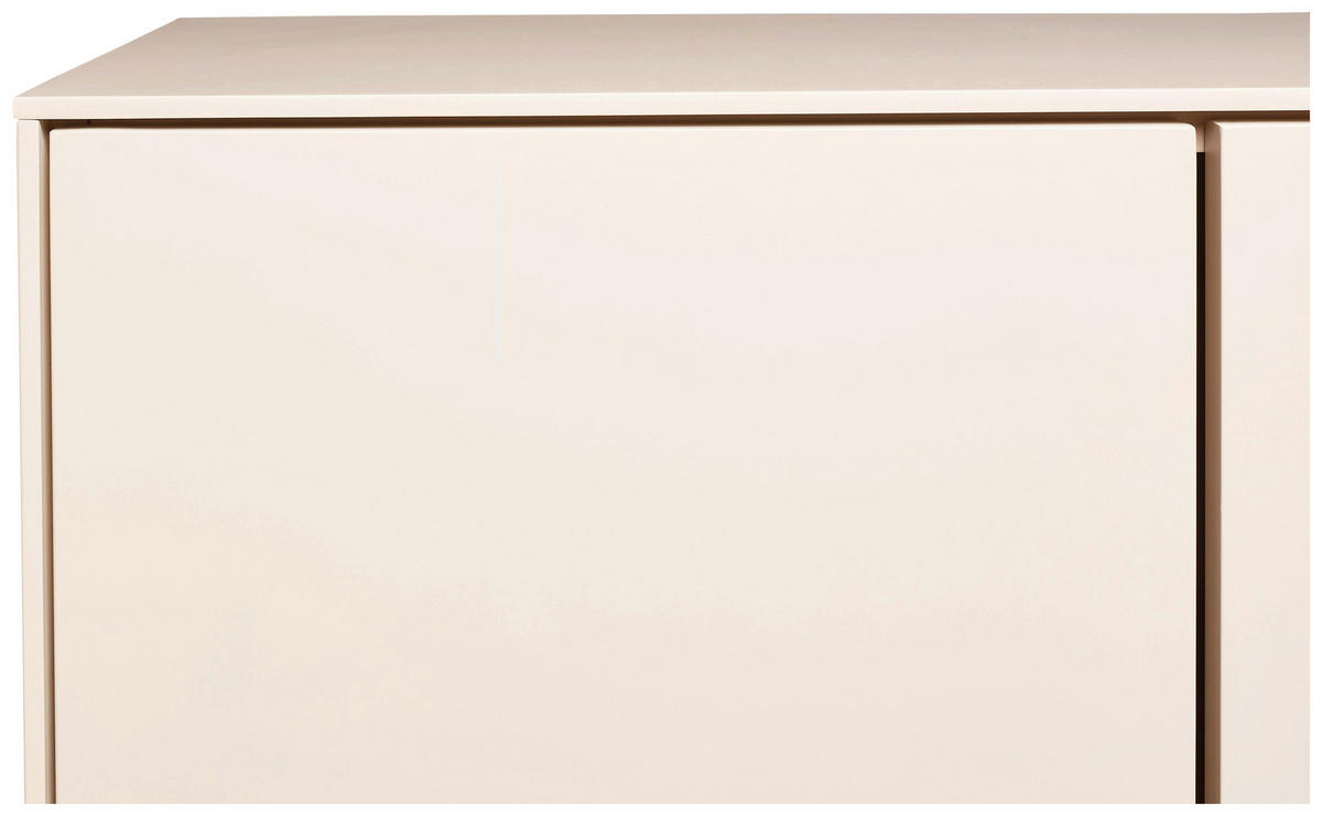 WASCHBECKENUNTERSCHRANK 80/60/33 cm  - Kaschmir/Schwarz, Design, Holzwerkstoff/Kunststoff (80/60/33cm) - home24