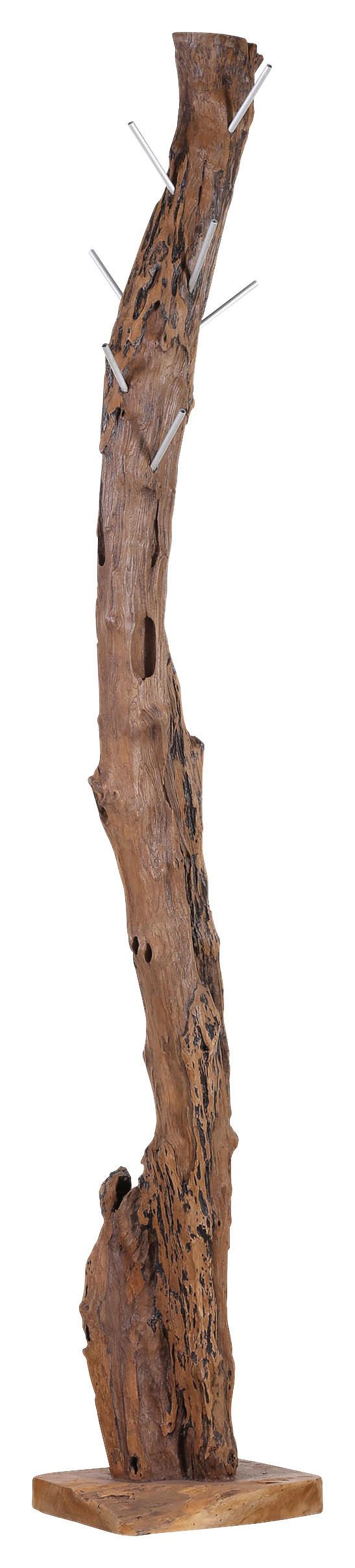 KLEIDERSTÄNDER in Naturfarben 40/180/40 cm - Naturfarben, Natur, Holz (40/180/40cm)