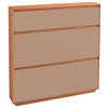 SCHUHKIPPER  in 121/124/21 cm  - Sandfarben/Eiche Bianco, Design, Holz/Holzwerkstoff (121/124/21cm)