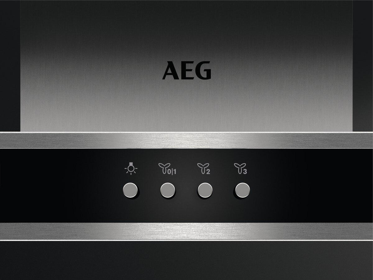 DUNSTABZUGSHAUBE DBB3951M  - Edelstahlfarben, LIFESTYLE, Metall (89,8/67,8-118/45cm) - AEG
