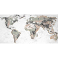 OLEJOMAĽBA, krajina a príroda, 150/70 cm  - viacfarebná, Design, kompozitné drevo/textil (150/70cm) - Monee