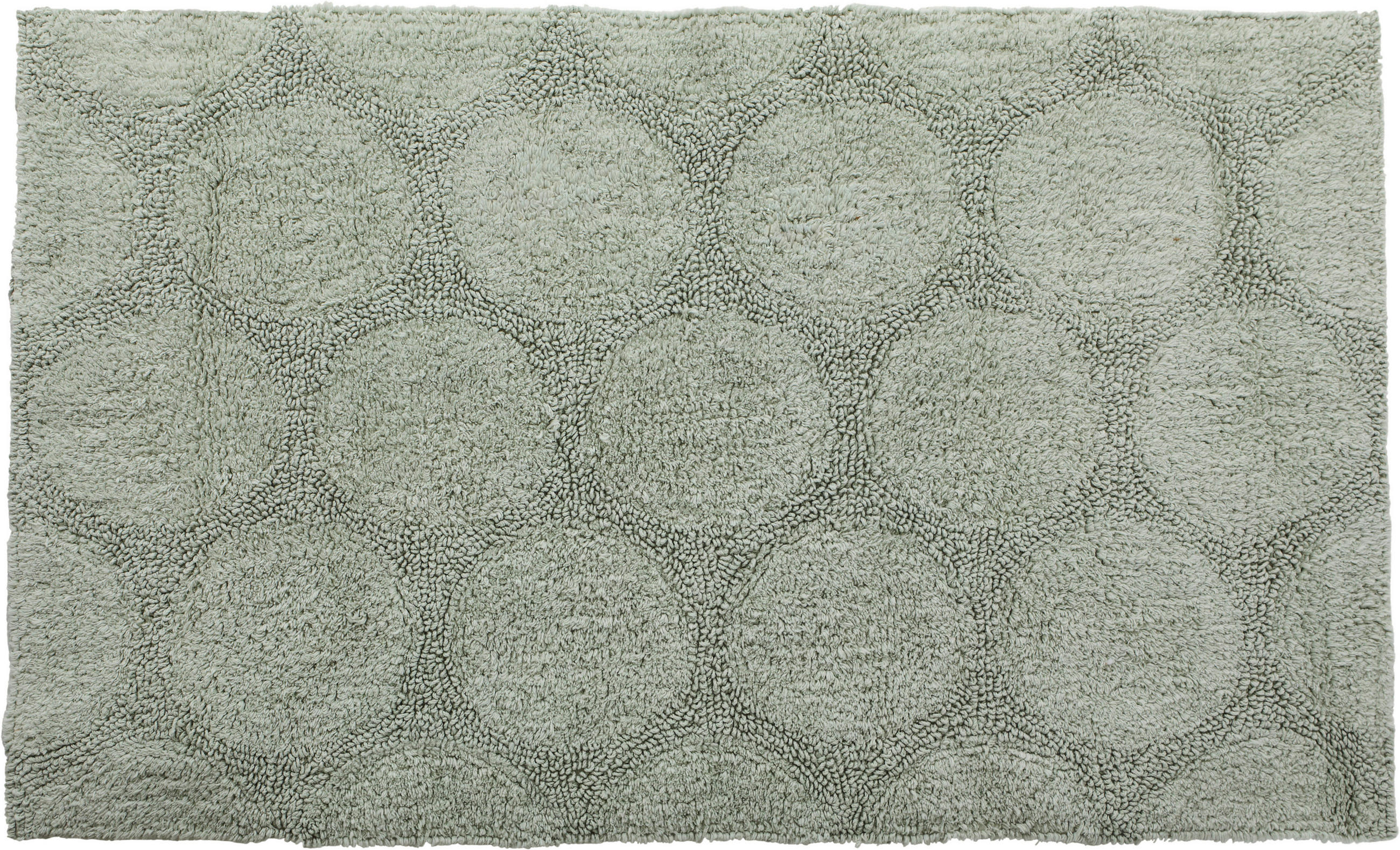 BADEMATTE Grün 60/100 cm  - Grün, Textil (60/100cm) - Novel