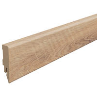 SOCKELLEISTE Eiche braun Braun  - Braun, KONVENTIONELL, Holzwerkstoff (240/1.4/5.8cm) - Egger Holzwerkstoffe
