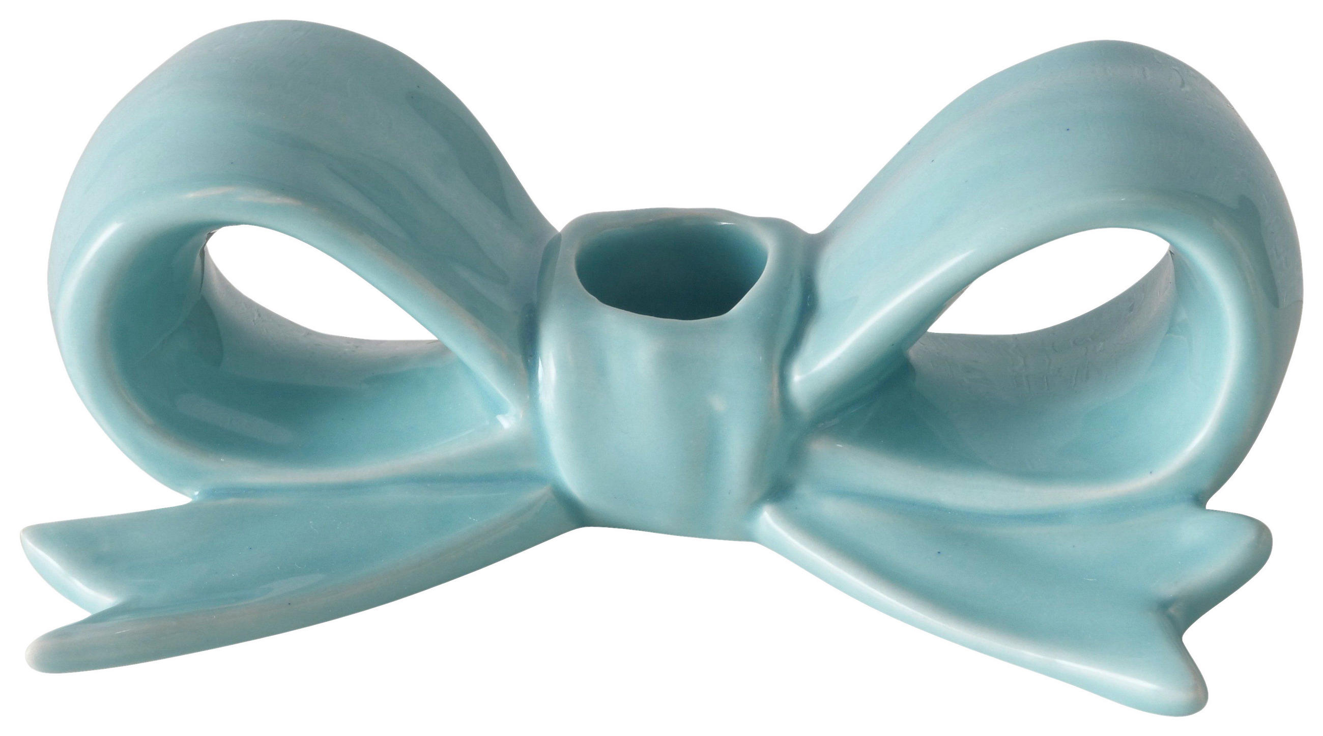 LJUSSTAKE  - turkos, Basics, keramik (14,5/7,5/5cm)