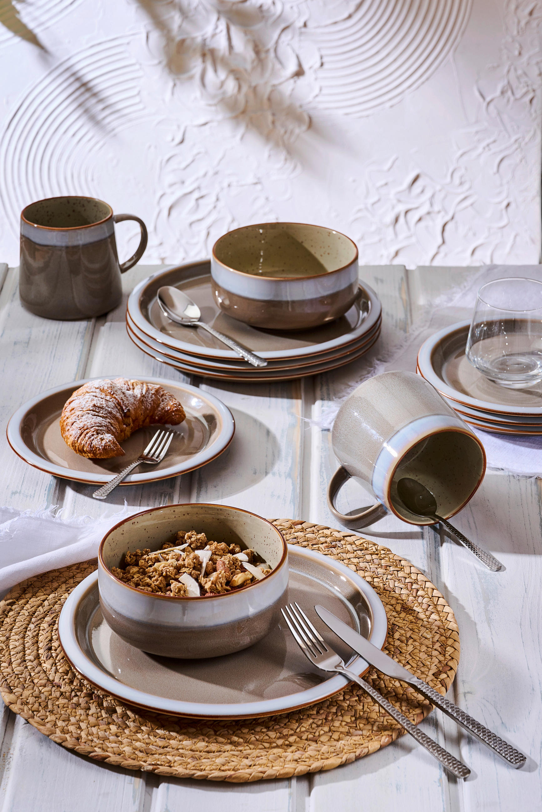 BESTECKSET 30-teilig Edelstahl  - Edelstahlfarben, KONVENTIONELL, Metall - Novel