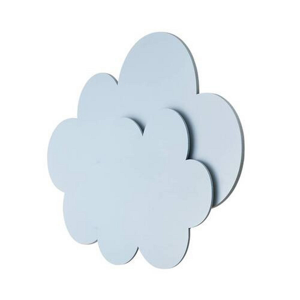 KINDERWANDLEUCHTE 20/35/7 cm   - Hellblau, Basics, Holz (20/35/7cm)