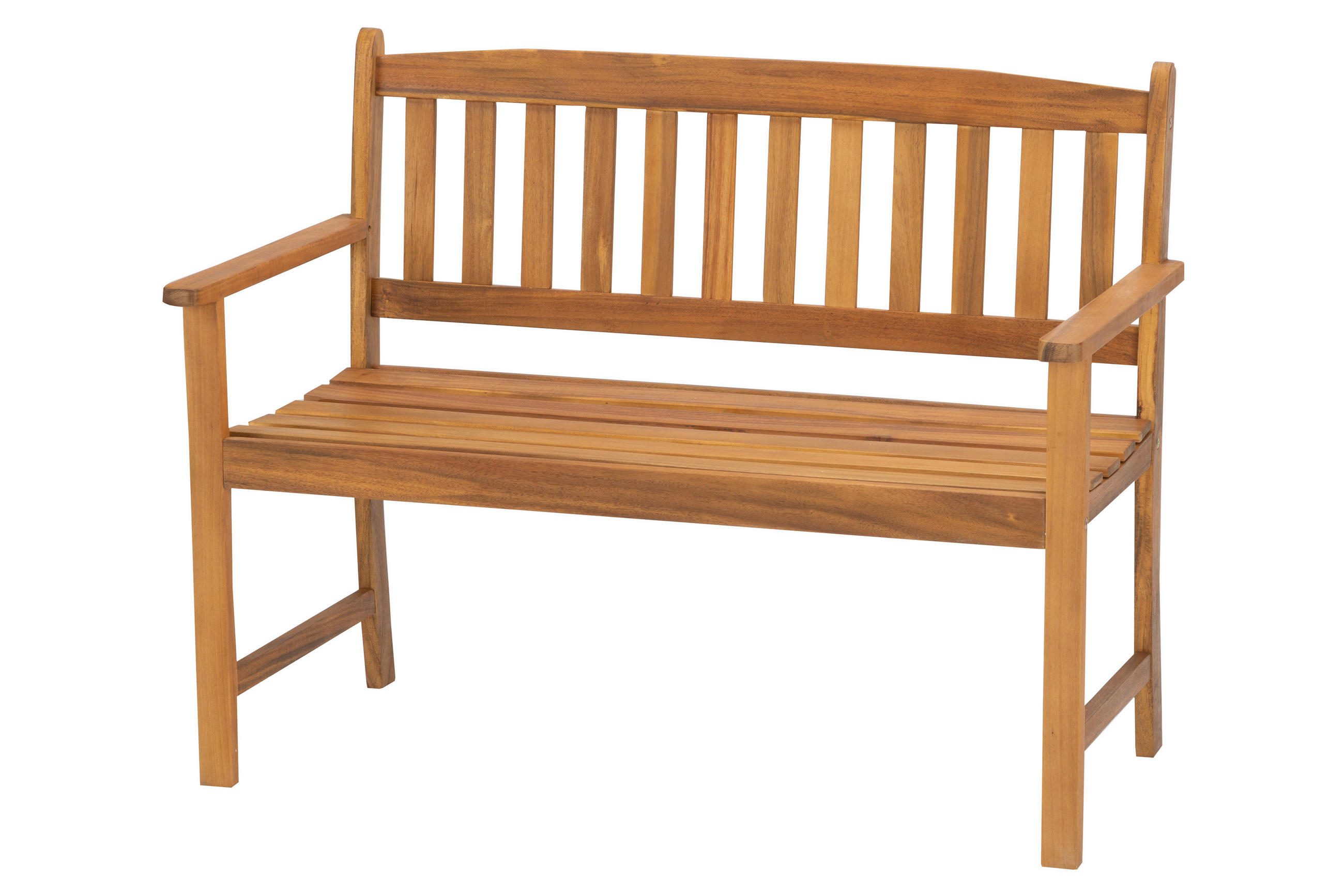 2-SITZER-BANK Akazie   - Akaziefarben, Basics, Holz (110/56/86cm) - Acamp