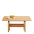 COUCHTISCH in Holz, Metall - Buchefarben, Design, Holz/Metall (110/65/55-69cm) - Linea Natura COUCHTISCH in Holz, Metall - Buchefarben, Design, Holz/Metall (110/65/55-69cm) - Linea Natura