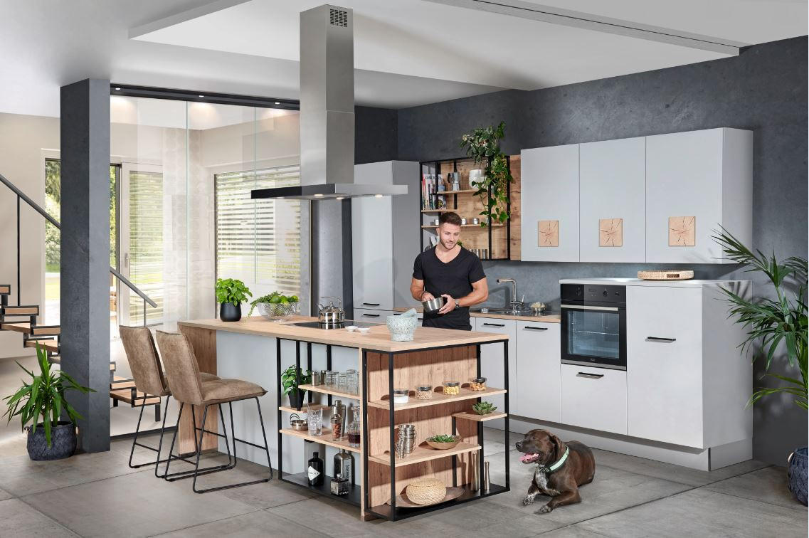 EINBAUKÜCHE   - Design, Holzwerkstoff - Dieter Knoll