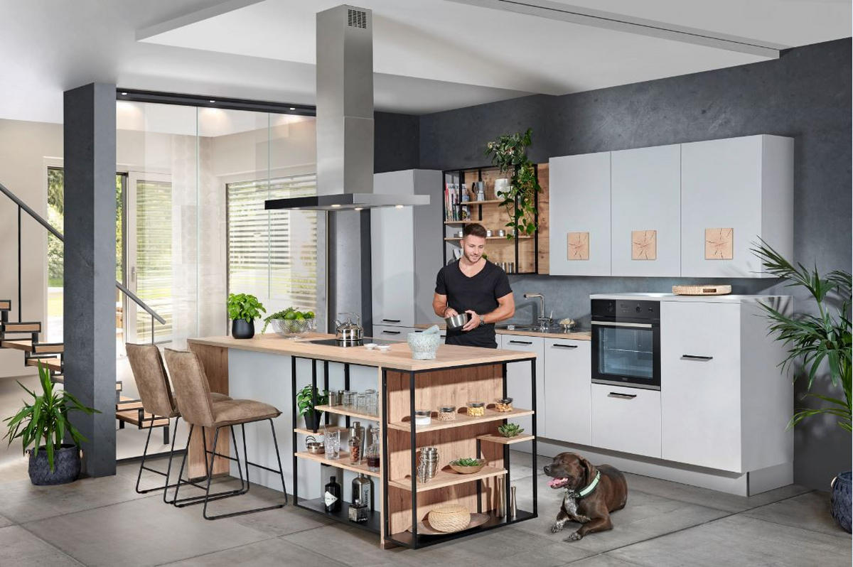 EINBAUKÜCHE   - Design, Holzwerkstoff - Dieter Knoll