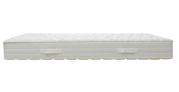 TASCHENFEDERKERNMATRATZE 90/200 cm Höhe ca. 24 cm  - Weiß, Basics, Textil (90/200cm) - Novel