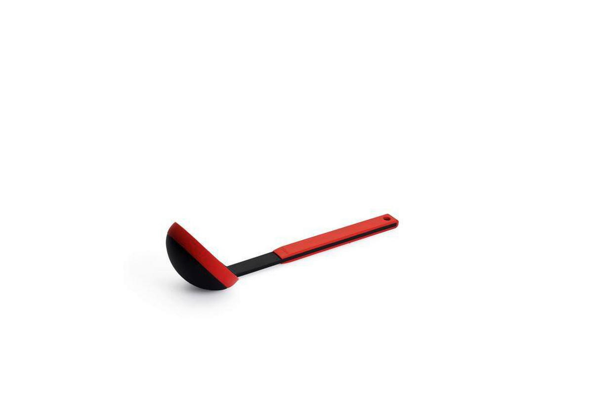 SCHÖPFLÖFFEL Cook-It  - Rot/Schwarz, Basics, Kunststoff (32/10/8cm) - WOLL