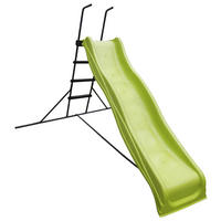 KINDERRUTSCHE, FREISTEHEND  - Anthrazit/Grün, KONVENTIONELL, Kunststoff/Metall (183/144/283cm) - Ambia Garden