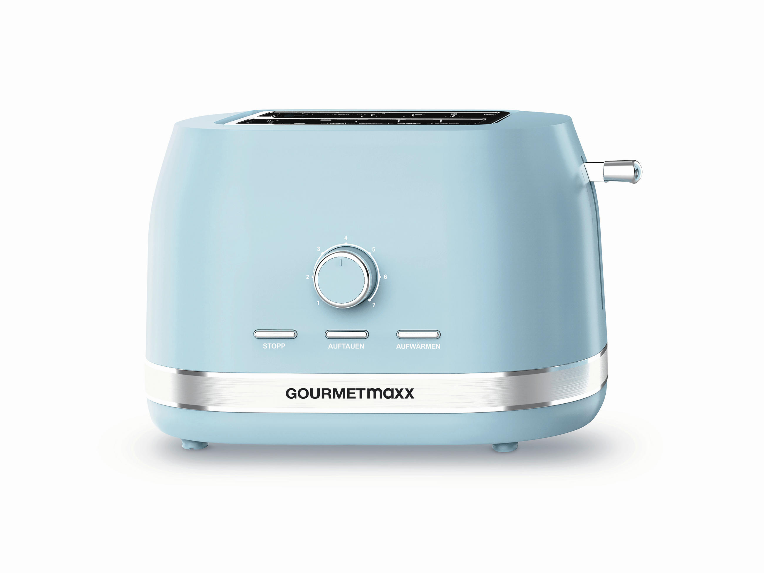 Gourmetmaxx Toaster GOURMETmaxx Blau 21.6x21.9x33.2 cm