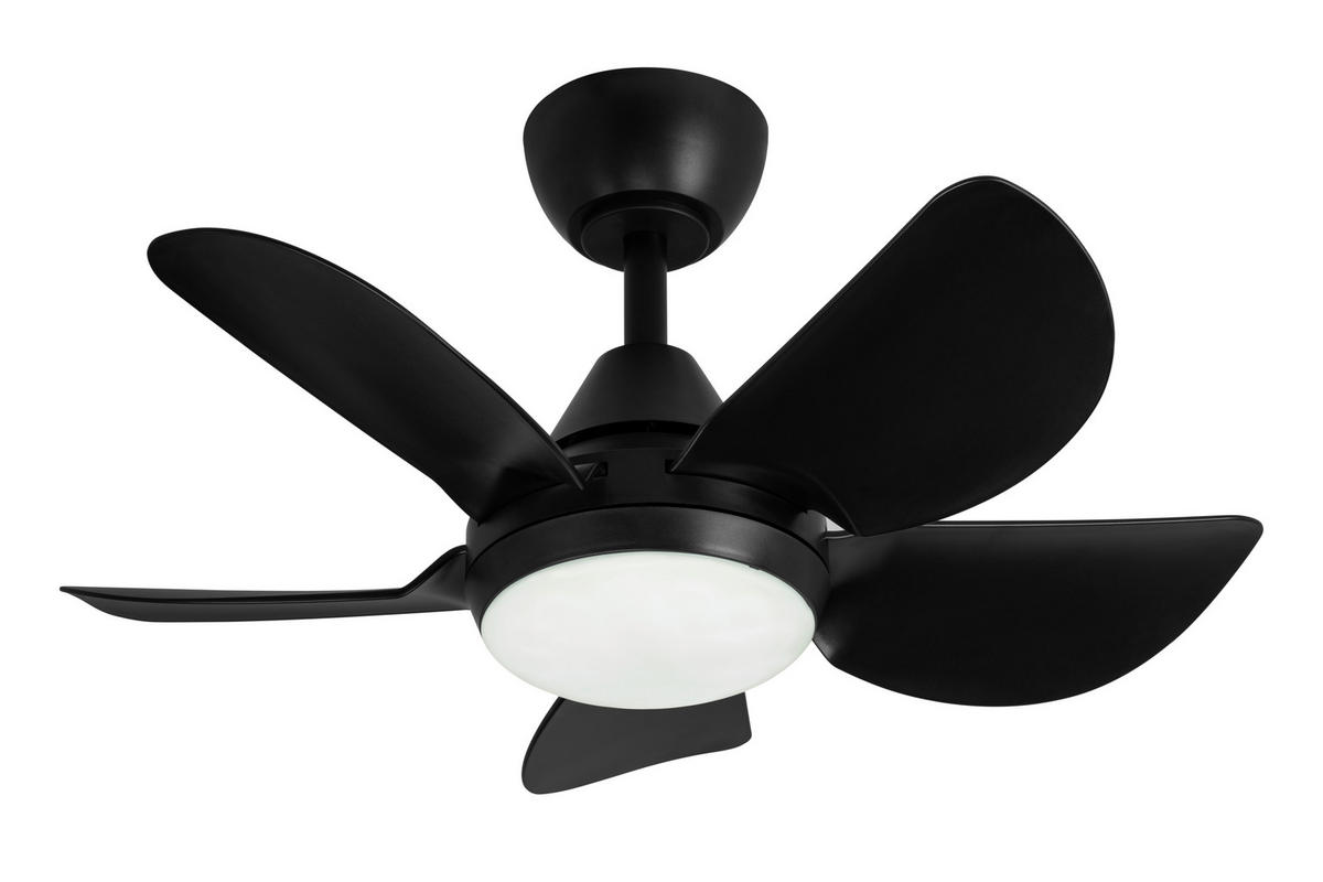 PLAFONSKI VENTILATOR - crna, Osnovno, metal/plastika (76cm) - Mican