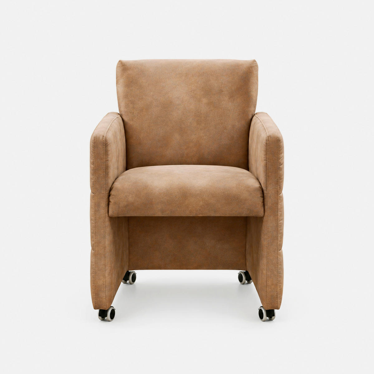 STOLICA S NASLONOM ZA RUKE  konjak  drvo, tekstil, drvni materijal      - konjak, Moderno, drvni materijal/drvo (64/90/72cm) - Livetastic