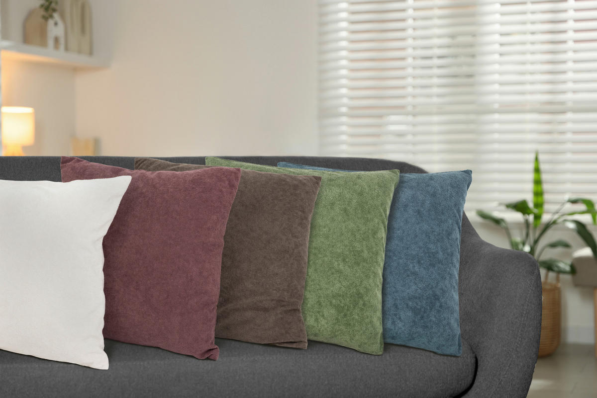 ZIERKISSEN  45/45 cm   - Weiss, Basics, Textil (45/45cm) - Esposa