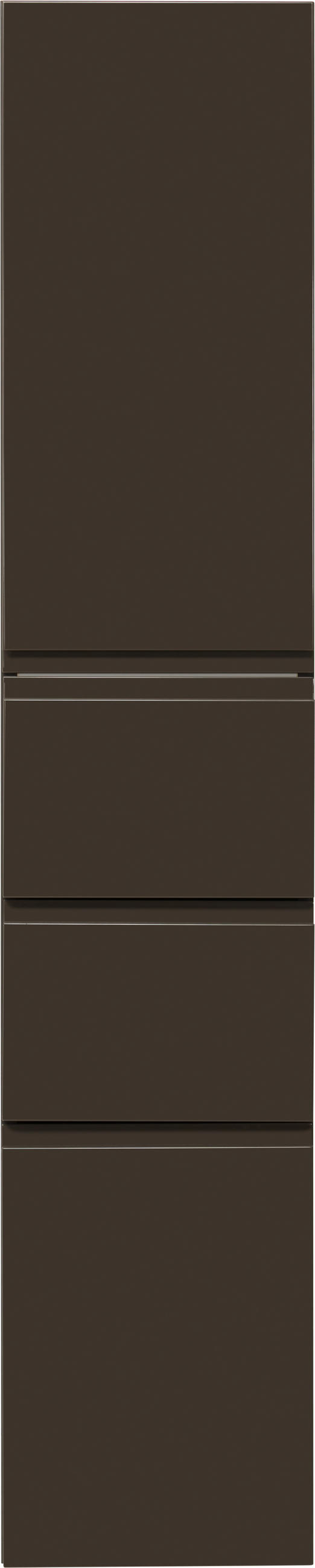 HOCHSCHRANK 35/175/37 cm  - Anthrazit, Design, Holzwerkstoff (35/175/37cm) - Novel