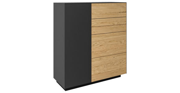 SCHUHSCHRANK 91/103/36 cm - Wildeiche/Anthrazit, Natur, Holz/Holzwerkstoff (91/103/36cm) - Dieter Knoll