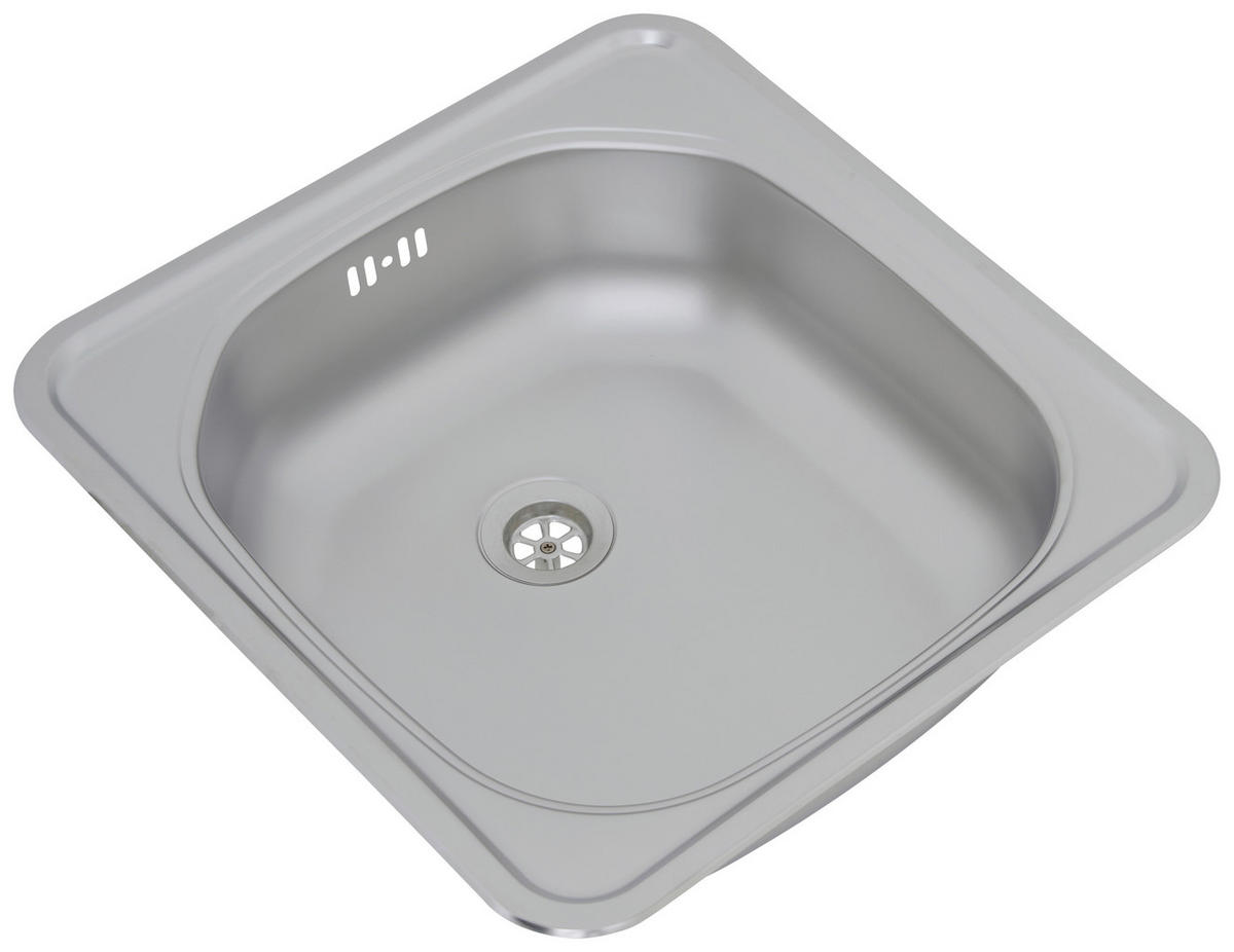 DISKHO 1720DALLAS465X435  - stålfärgad, Basics, metall (46,5/15,5/43,5cm) - Respekta