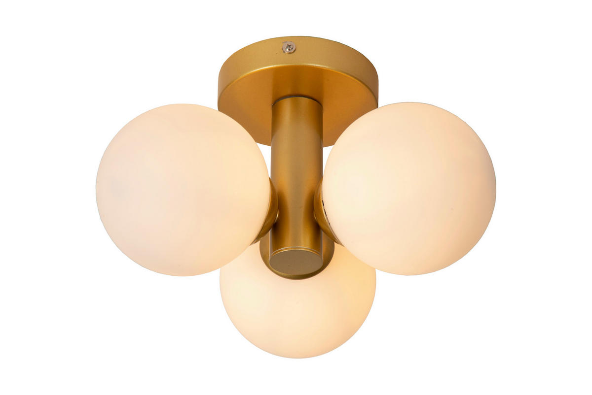 BADEZIMMER-DECKENLEUCHTE TRUDY 28/28/18 cm   - KONVENTIONELL, Glas (28/28/18cm) - Lucide