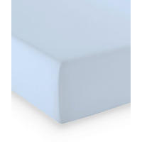 BOXSPRING-FIXLEINTUCH - Hellblau, Basics, Textil (90-100/200-210cm) - Fleuresse
