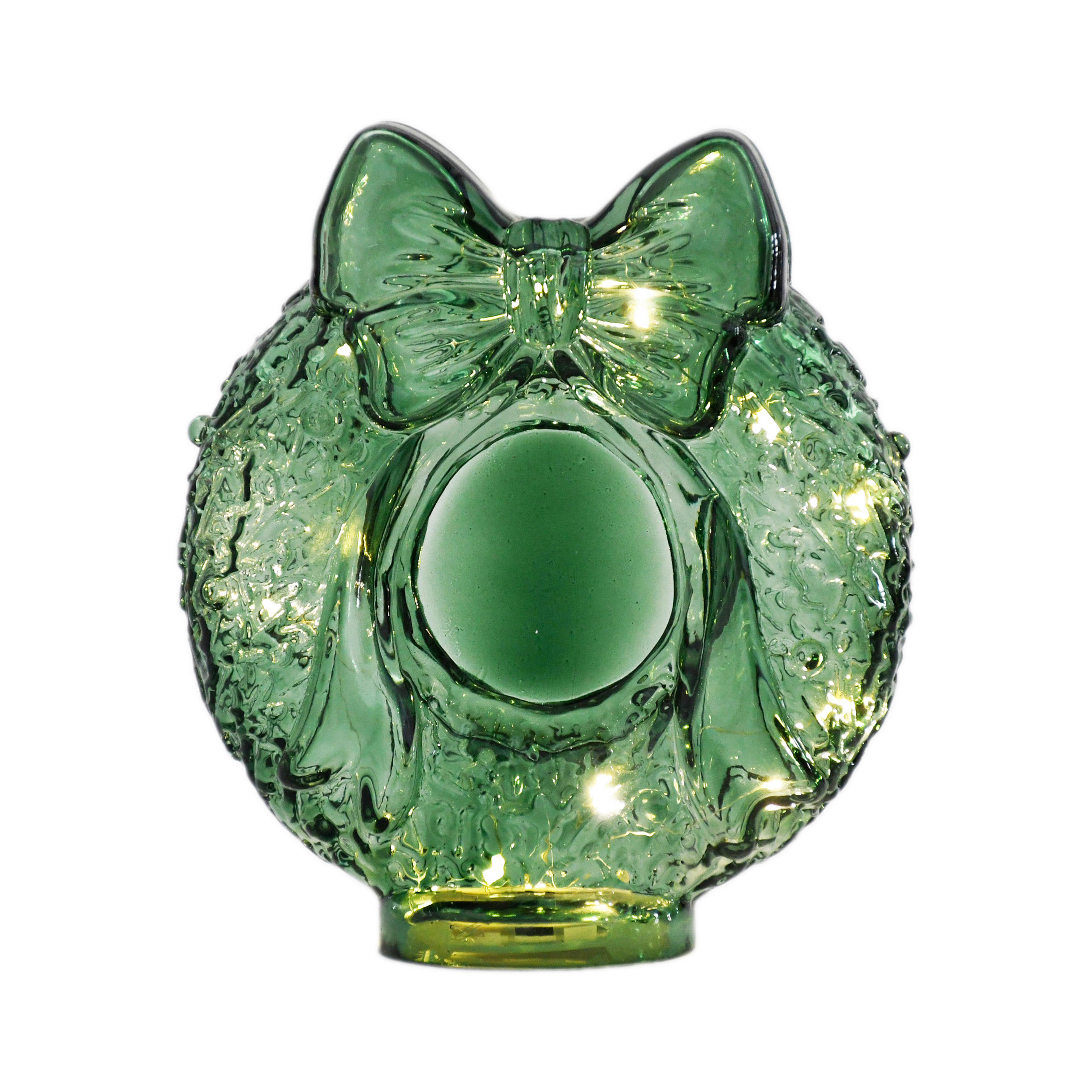 WEIHNACHTSFIGUR  - Grün, LIFESTYLE, Glas (19,5/22/8cm) - X-Mas