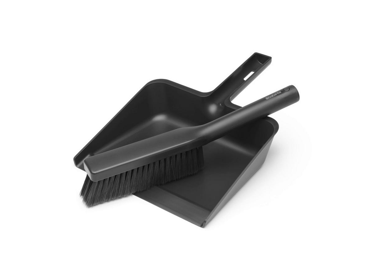 KEHRGARNITUR - Dunkelgrau, Basics, Kunststoff (24/33/9cm) - Brabantia