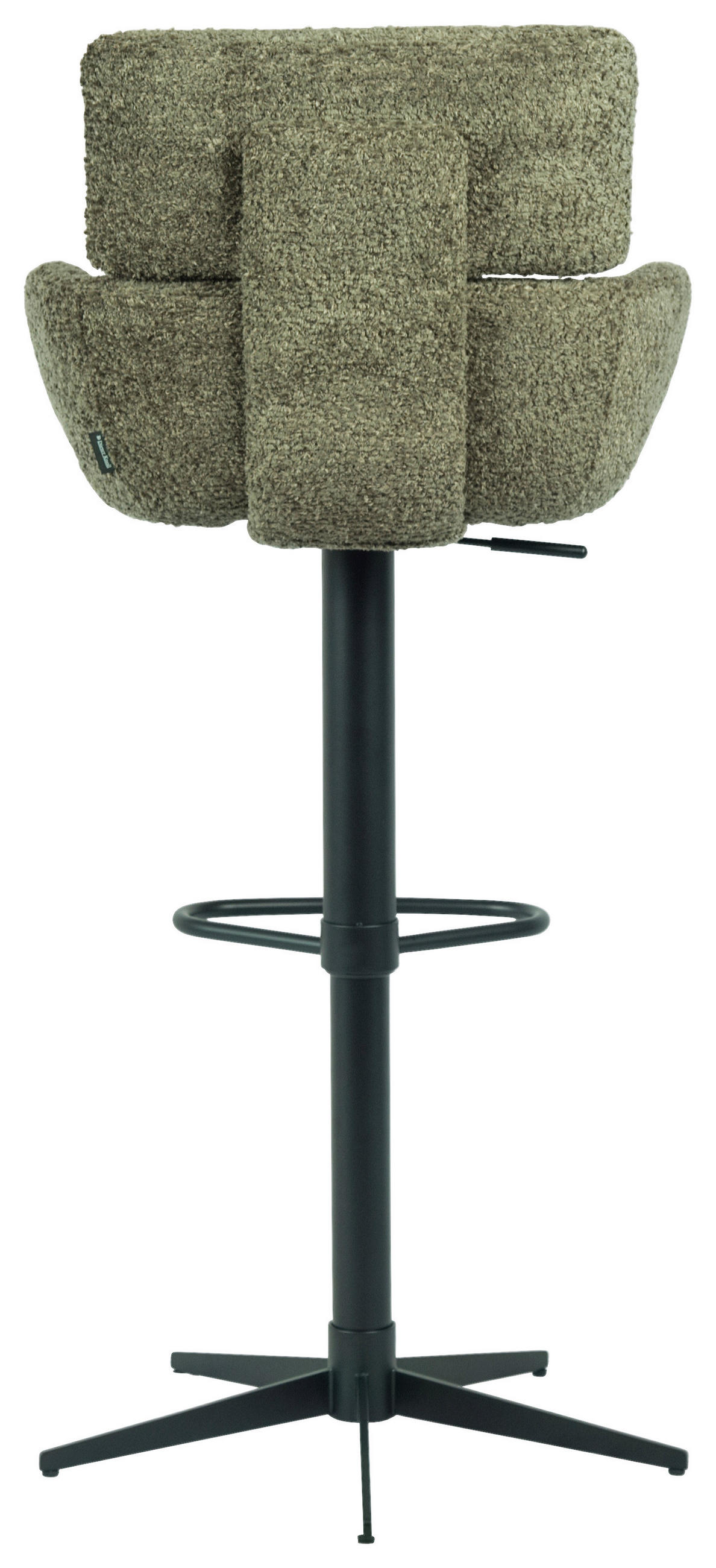 BARPALL i grön, svart  - grön/svart, Design, metall/textil (54/99-116.5/52cm) - Dieter Knoll